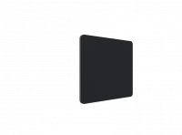 Lintex Edge bordskærmvæg 80x70cm sort med mørkegrå liste