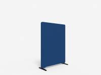 Lintex Edge Floor skærmvæg 100x135cm blå med blå liste