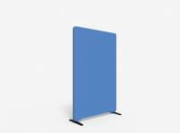 Lintex Edge Floor skærmvæg 100x150cm koboltblå med grå liste
