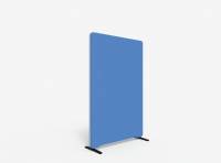 Lintex Edge Floor skærmvæg 100x150cm koboltblå med hvid liste