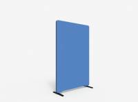 Lintex Edge Floor skærmvæg 100x150cm koboltblå med mørkegrå liste
