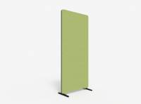 Lintex Edge Floor skærmvæg 80x180cm grøn med blå liste