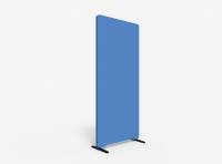 Lintex Edge Floor skærmvæg 80x180cm koboltblå med blå liste