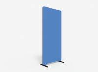 Lintex Edge Floor skærmvæg 80x180cm koboltblå med sort liste