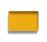 Lintex Frame glastavle med egetræsramme 150x100cm Bright, gul