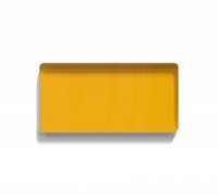 Lintex Frame glastavle med egetræsramme 200x100cm Bright, gul