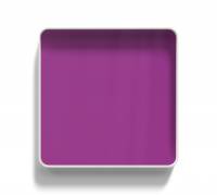 Lintex Frame glastavle med grå ramme 100x100cm Vivid, violet