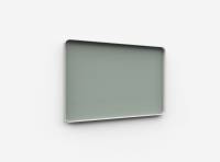Lintex Frame Wall glastavle med grå ramme 150x100cm Frank, grågrøn