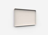 Lintex Frame Wall glastavle med grå ramme 150x100cm Lazy, lys brun