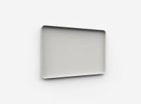 Lintex Frame Wall glastavle med grå ramme 150x100cm Shy, lys grå