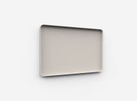 Lintex Frame Wall glastavle med grå ramme 150x100cm Warm, grå