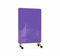 Lintex Frame Mobile glastavle 120x196cm med eg ramme Dreamy, lilla
