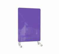 Lintex Frame Mobile glastavle 120x196cm med grå ramme Dreamy, lilla