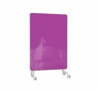 Lintex Frame Mobile glastavle 120x196cm med grå ramme Vivid, violet