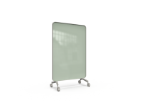 Lintex Frame Mobile glastavle 120x196cm med grå ramme Fair, lys grøn