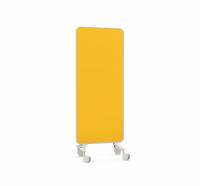 Lintex Frame Mobile Silk glastavle 75x196cm med grå ramme Bright, gul