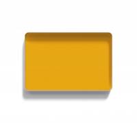 Lintex Frame Wall Silk glastavle med egetræsramme 150x100cm Bright, gul