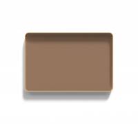 Lintex Frame Wall Silk glastavle med egetræsramme 150x100cm Humble, mokka