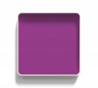 Lintex Frame Wall Silk glastavle med grå ramme 100x100cm Vivid, violet
