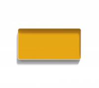 Lintex Frame Wall Silk glastavle med grå ramme 200x100cm Bright, gul