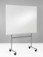 Lintex mobil Boarder whiteboard på hjul 120x120cm