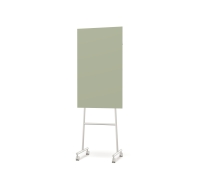Lintex Mono Silk mobile glastavle 70x196cm med gr&aring;t stativ Fair, lys gr&oslash;n