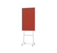 Lintex Mono Silk mobile glastavle 70x196cm med gr&aring;t stativ Loving, rustr&oslash;d