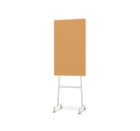 Lintex Mono Silk mobile glastavle 70x196cm med gr&aring;t stativ Sunny, bronze