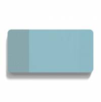 Lintex Mood Fabric Wall stof-glas 200x100cm Calm, lys blå
