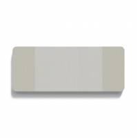 Lintex Mood Fabric Wall stof-glas-stof 250x100cm Shy, lys grå