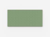 Lintex Textile opslagstavle 250x120cm Cara stof lys grøn