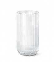Lyngby vase 20 cm glasklar
