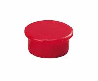 Magneter Ø13mm rund bærekraft 0,1kg rød