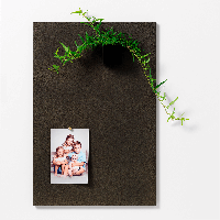 Naga magnetisk metal tavle 40x60cm jernfarvet | Outlet