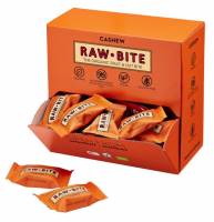 Rawbite Officebox Cashew økologisk snackbar 15g, 45 stk