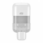 Tork dispenser Mini S5 til s&aelig;be og desinfektion 565200 hvid