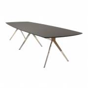 Alpha mødebord til 8-10 personer 320x100/120cm sort