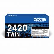 Brother TN2420 original lasertoner TWIN-pack black toners (2 x 3K)