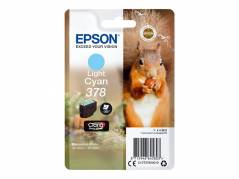 Epson original blækpatron 378 Squirrel Claria Photo HD Sgl lys blå