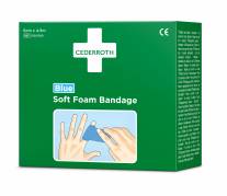 Cederroth Soft Foam Bandage Blå 6cmx4,5meter