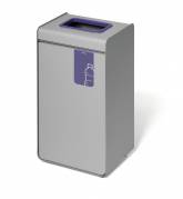 Durable affaldsbeholder durasort® 55 liter lys lilla - til plastemballage