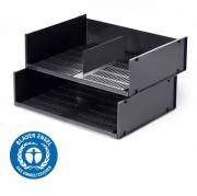 Durable brevbakke Letter tray OPTIMO A3 Blaue Engel sort