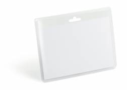 Durable navneskilt 60x90 mm med eurohul pp klar 20 stk