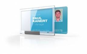 Durable Pushbox Mono ID-kortholder 
