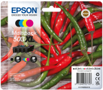 Epson original blækpatron T503XL Multipack 4-farver blæk