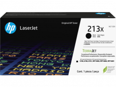 HP 213X Original LaserJet Toner Cartridge h&oslash;j kapasitet sort