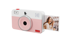 Kodak Mini Shot 2 Retro Instant Camera, Pink