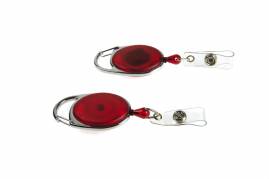 Kul&oslash;rt yoyo med karabinhage, r&oslash;d