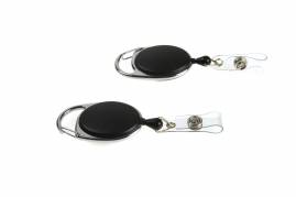 Kul&oslash;rt yoyo med karabinhage, sort