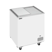 TefCold kummefryser IC203SD med skydel&aring;g hvid 163 liter